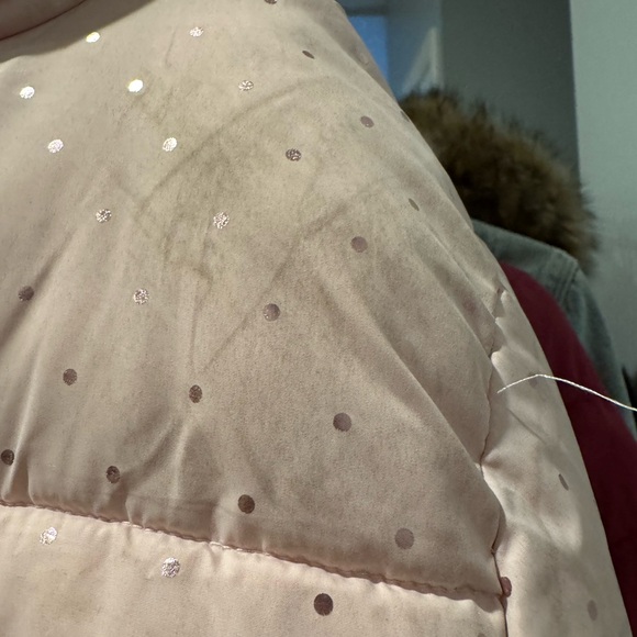 Swiss Tech Light Pink Puffer Jacket (discoloration spots) - Picture 3 of 9